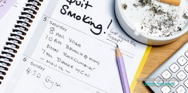 14 điều cần làm khi quyết tâm cai thuốc lá