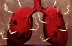Xem phản ứng “sởn gai ốc” của lá phổi khi hút thuốc lá