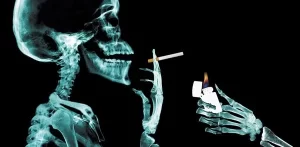 Xem phản ứng “sởn gai ốc” của lá phổi khi hút thuốc lá