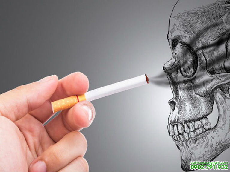 tác hại hút thuốc lá